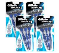 Gillette Mach 3 Manual Disposable Razor Razors