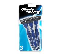 Gillette Mach3 Disposable Razors x3