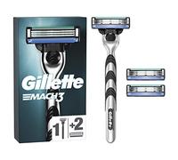 Gillette Mach3 Men's Razor + 2 Refill Blades [Official]