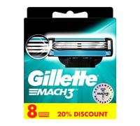 Gillette Mach3 Men's Razor Blades Refill 8's