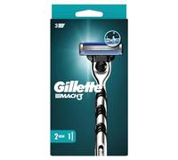 Gillette Mach3 Men's Razor, Handle & 2 Blade Refills