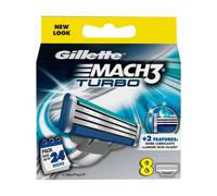 Gillette Mach3 Turbo Blades - 8 Blades