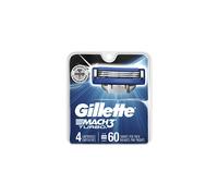 Gillette Mach3 Turbo Cartridges, 4 Count