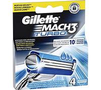 Gillette Mach3 Turbo Men's Razor Refill - 4 Refills