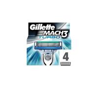 Gillette Mach3 Turbo Pack of 4 Spare Blades