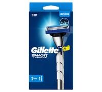 Gillette Mach3 Turbo Razor For Men, 1 Gillette Razor