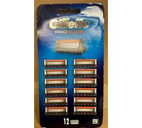 GILLETTE PROGLIDE 12 CARTRIDGE PACK NEW & SEALED 100% GENUINE SHAVER FREEPOST