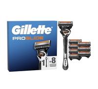 Gillette ProGlide Men’s Razor - 8 Blades, With 5 Anti-Friction Blades For A Close, Long-Lasting Shave
