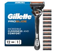 Gillette ProGlide Razor for Men, 1 Handle & 12 Blade Refills