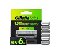 Gillette Razor Shaving Exfoliating Replacement Blades, 6 Pieces Lab (Amazon.co.jp Exclusive)