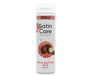 Gillette Satin Care Shea Butter Silk Shaving Gel 200ml