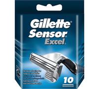 Gillette Sensor Excel Razor Blades for Men, Pack of 10 Refill Blades