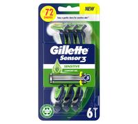 Gillette Sensor3 Sensitive Disposable Razors 6 Pack