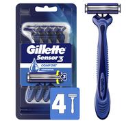 Gillette Sensor3 Smooth Shave Disposable Razors-4 ct, 3 pk