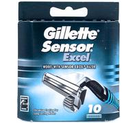 Gillette Sensor Excel razor blades, pack of 10