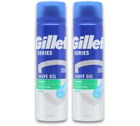 Gillette Series Shave Gel Sensitive Skin 200ml X 2