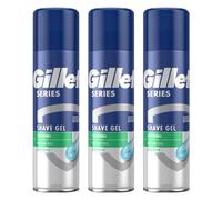Gillette Series Shave Gel With Sensitive Skin For Aloe X 3