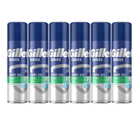 Gillette Series Shave Gel With Sensitive Skin For Aloe X 6