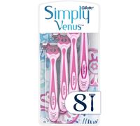 Gillette Simply Venus 3 Blade Disposable Razors 8 pcs