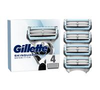 Gillette SkinGuard Sensitive Razor Blade Refills for Men, 4 Blades