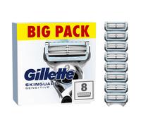 Gillette SkinGuard Sensitive Razor Blades Men, Gillette Razors for Men, Pack of 8 Razor Blade Refills with Precision Trimmer, Fits All Skinguard ProG