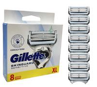 Gillette SkinGuard Sensitive Refill Cartridges 8 Pack XL - 100% Original
