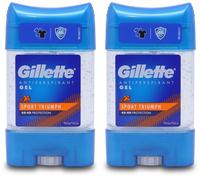 Gillette Sport Triumph 48h Anti-perspirant Gel 70ml X 2