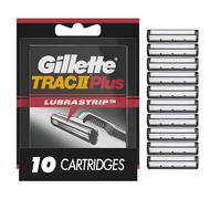Gillette TRAC II Plus Razor Blade Refill Cartridges - 10 Count