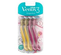 Gillette Venus 3 Dragon Fruit Disposable Razors - 4 Pcs