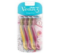 Gillette Venus 3 Dragonfruit Disposable Razors 4 Pack