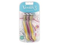 Gillette Venus 3 Dragonfruit Disposable Razors for Women, 3 Women's Razors with Comfort Blades