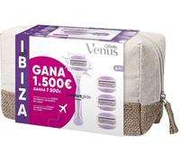 Gillette Venus Breeze Ibiza Machine Toiletry Bag + 4 Refills