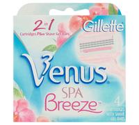 Gillette Venus Breeze Spa Blades - 4 Pack