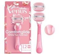 Gillette Venus Breeze, Spa Breeze Razor, 3 Count, Metallic, Plastic Handle, Classic Style, Women's Department, Women's Razor