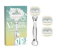 Gillette Venus ComfortGlide 5 Sensitive, Razor + 3 Razor Blade Refills