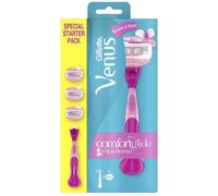 Gillette Venus ComfortGlide Spa Breeze Women's Razor +3 Blades with Gel Bars Set