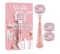 Gillette Venus ComfortGlide Spa Breeze Women's Razor +3 Blades with Gel Bars Set