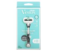 Gillette, Venus, Deluxe Smooth Sensitive Razor & Cartridges, 1 Razor 2 Cartridges