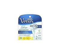 Gillette Venus Embrace Sensitive Womens Razor Blade Refills, 2 Count, Womens Razors Blades