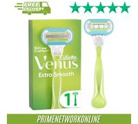 Gillette Venus Embrace Women's 5-Blade Razor with 1 Razor - Smoother for Longer