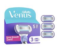 Gillette Venus Swirl Razor Blades 5 Contour Blades MoistureGlide Serum Pack of 3