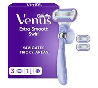 Gillette Venus Extra Smooth Swirl Women’s Razor with 3 Refill Cartridges