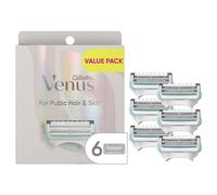 Gillette Venus Intimate Grooming Razors for Women 6 Razor Blade Refills