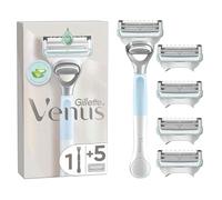 Gillette Venus Razor, 4 Razor Blade Refills for Pubic Hair Women, for Women with Blade Refills for Pubic Hair & Skin