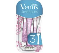 Gillette Venus Pink Treasures Disposable Razors 3 Pack pack
