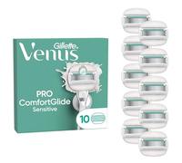 Gillette Venus ComfortGlide Sensitive 10 Razor Blades, Venus Razors for Women Refill, 5 Blade Refills for Venus Womens Razors, Ladies Razors Sensitive Skin, Razor Heads, Venus Blades