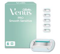 Gillette Venus Pro Smooth Sensitive Women's Razor Blade Refills, Pack of, 5 blades for a longer-lasting smooth shave