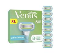 Gillette Venus Razor Blades, Extra Smooth 5 Blade Womens Razor Blades X8