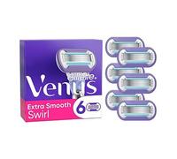 Gillette Venus Razor Blades, Extra Smooth Swirl 5 Blade Womens Razor Blades X6