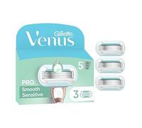 Gillette Venus Razor Blades, PRO Smooth Sensitive 5 Blade Womens Razor Blades X3